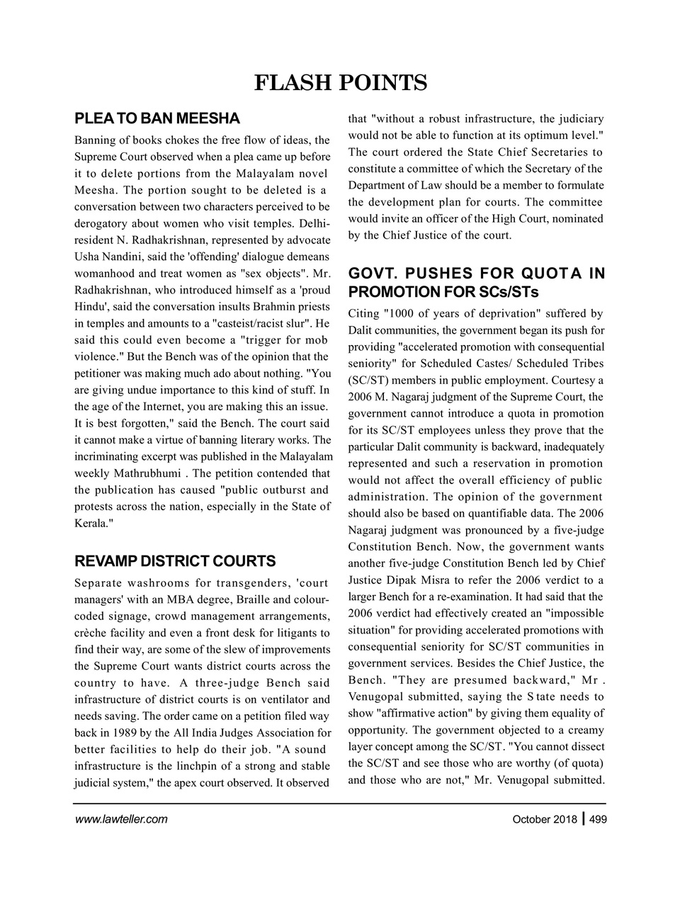 Lawteller – A Legal Awareness Magazine Preview Pages