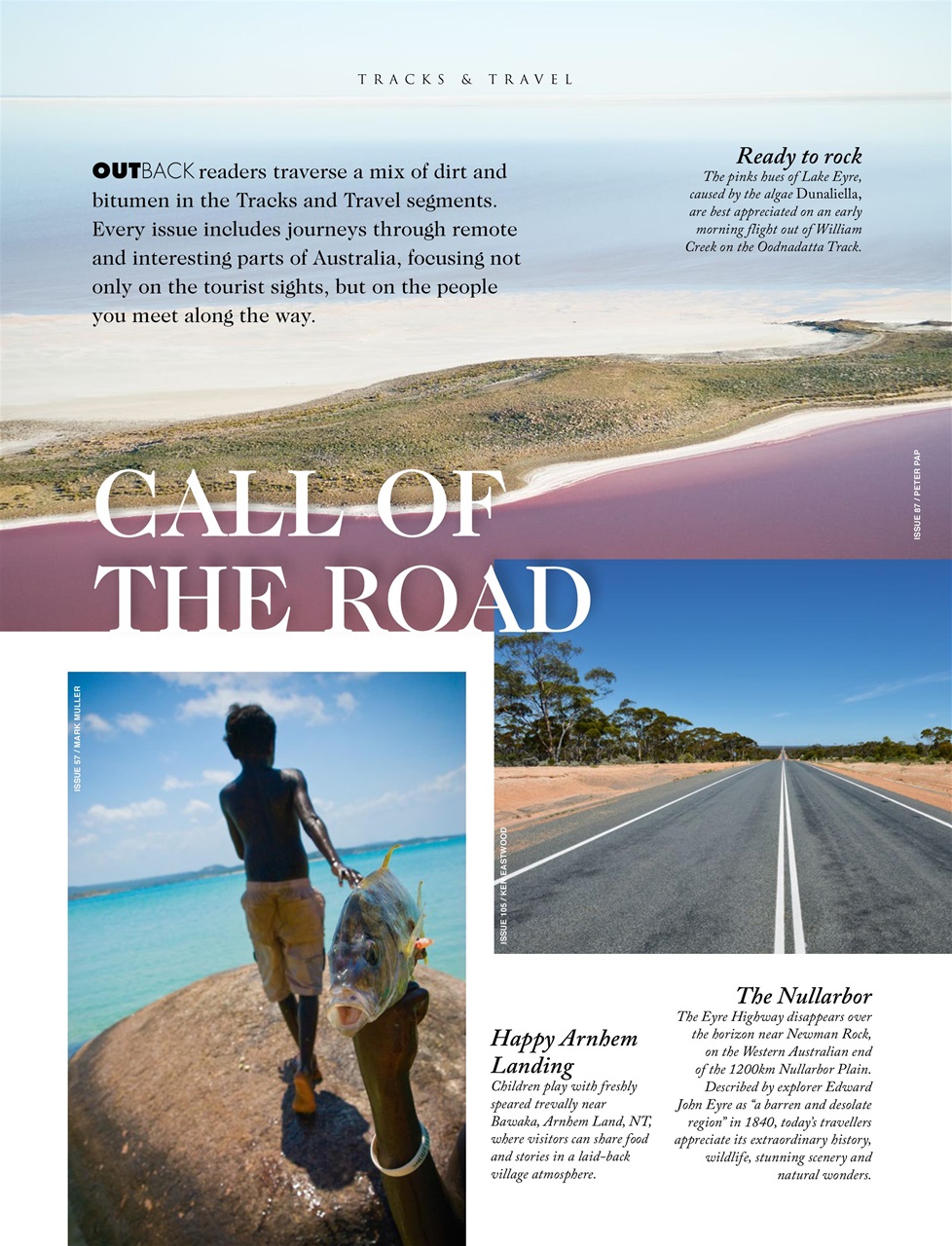 OUTBACK Magazine Preview Pages