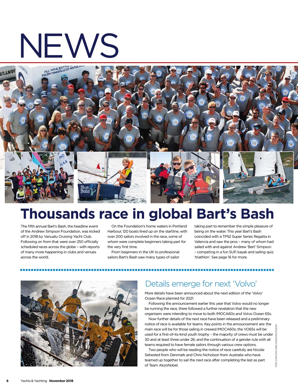 Yachts & Yachting Preview Pages