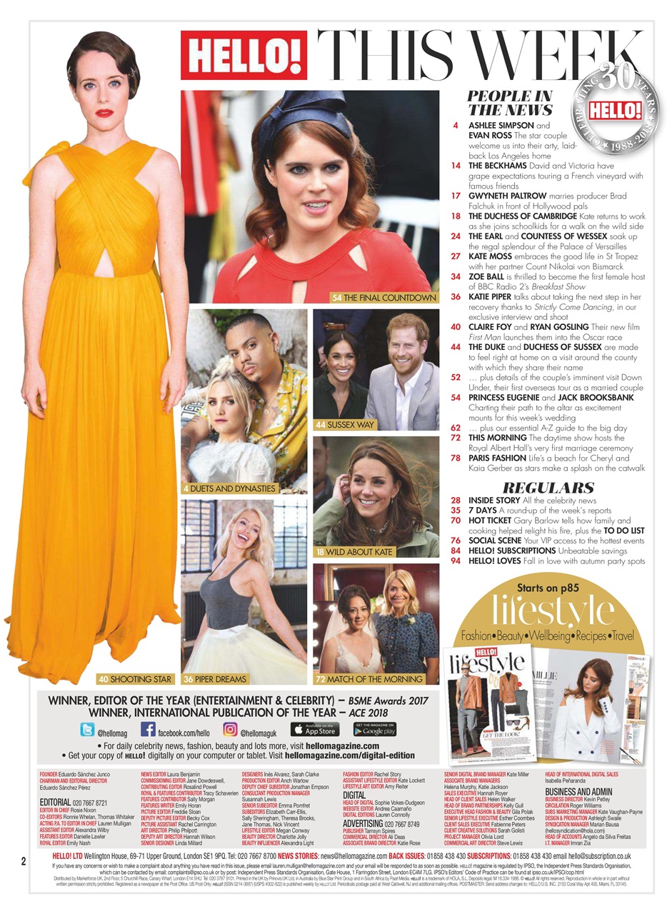 Hello! Magazine Preview Pages