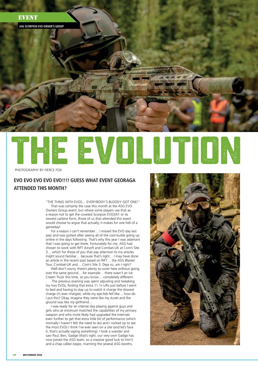 Airsoft Action Preview Pages