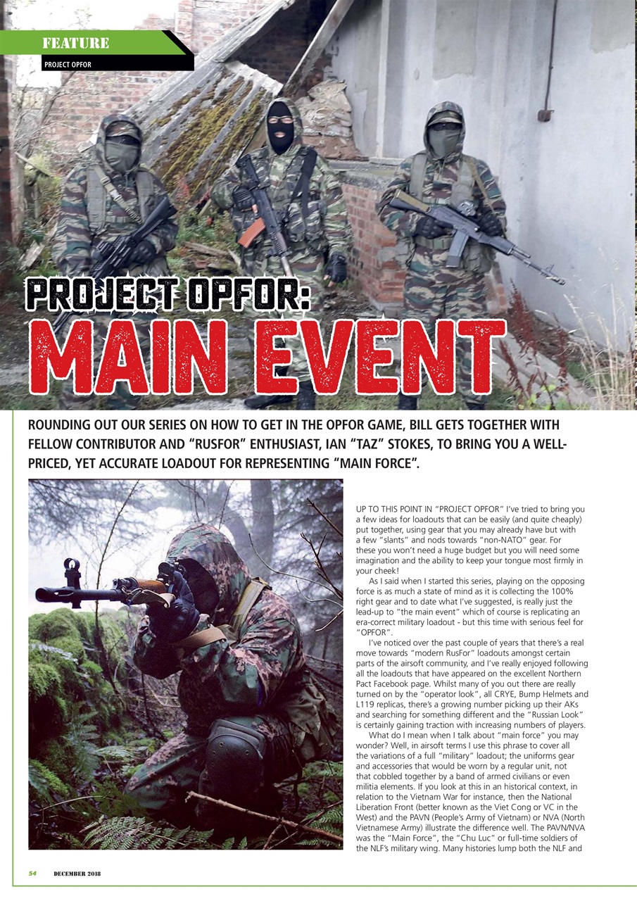 Airsoft Action Preview Pages