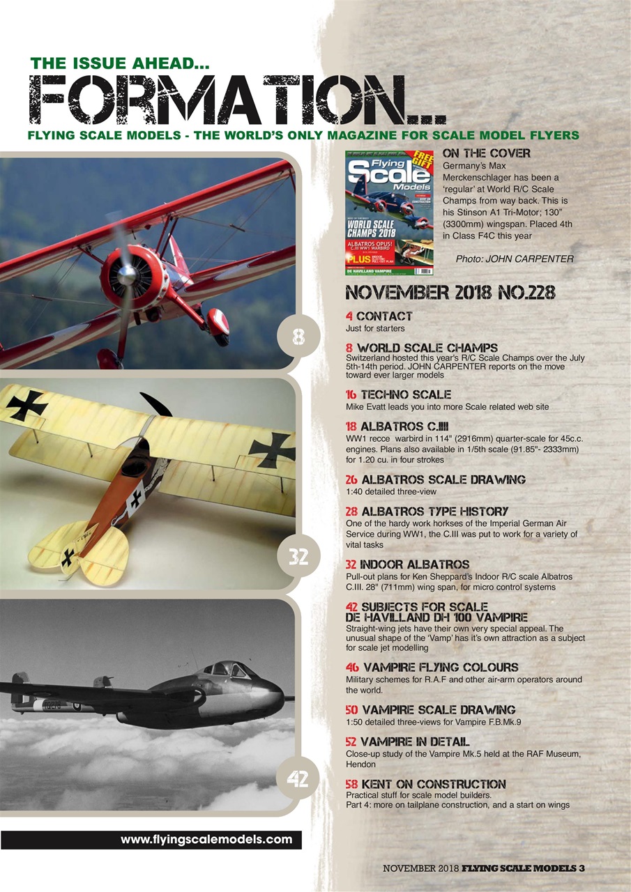 Flying Scale Models Preview Pages