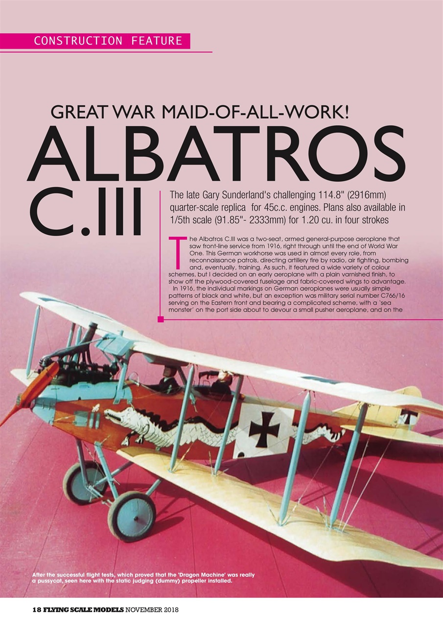 Flying Scale Models Preview Pages