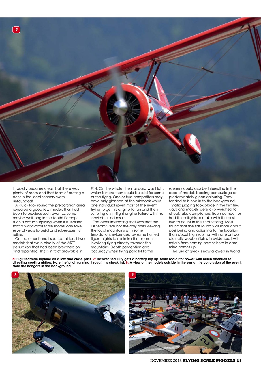 Radio Control Model Flyer Preview Pages