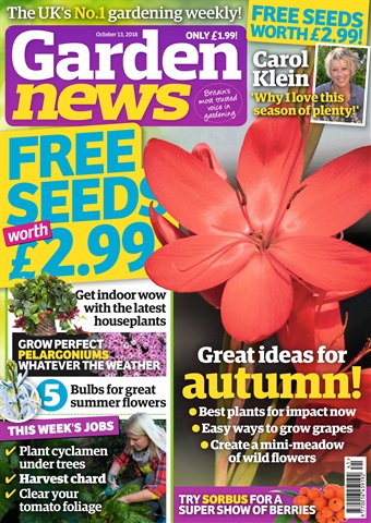 Garden News issue 13th October 2018