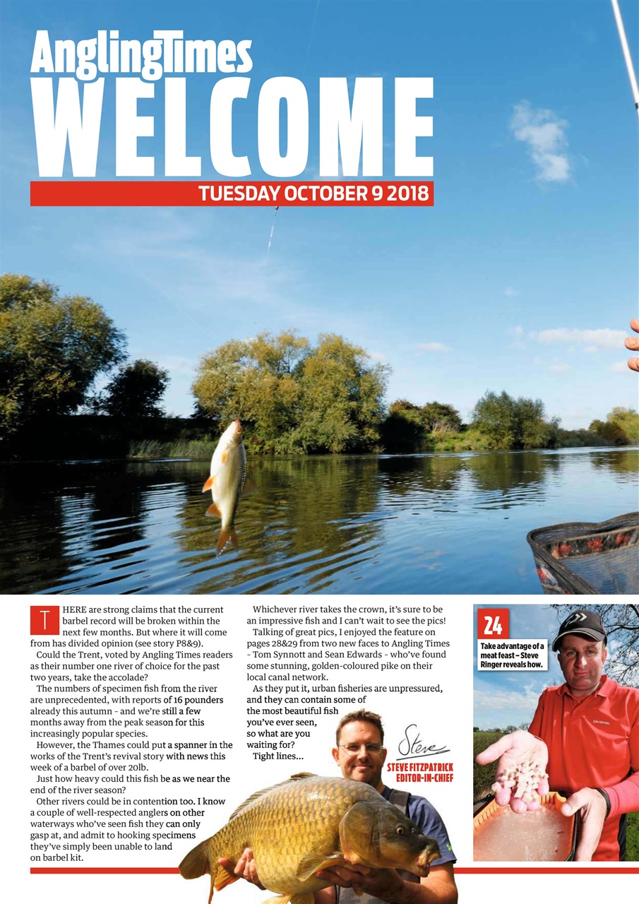 Angling Times Preview Pages