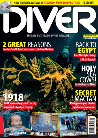 DIVER issue NOVEMBER 2018