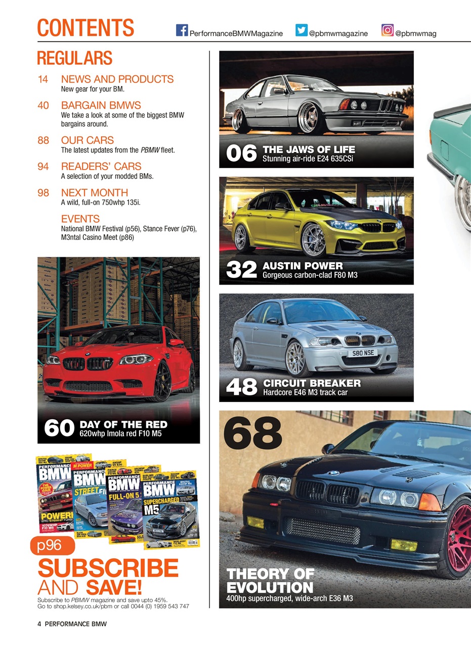 Performance BMW Preview Pages
