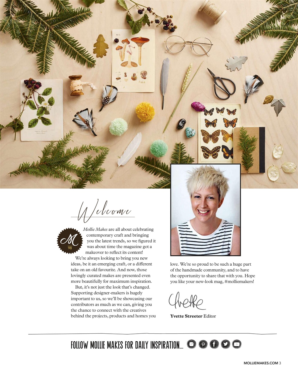 Mollie magazine Preview Pages