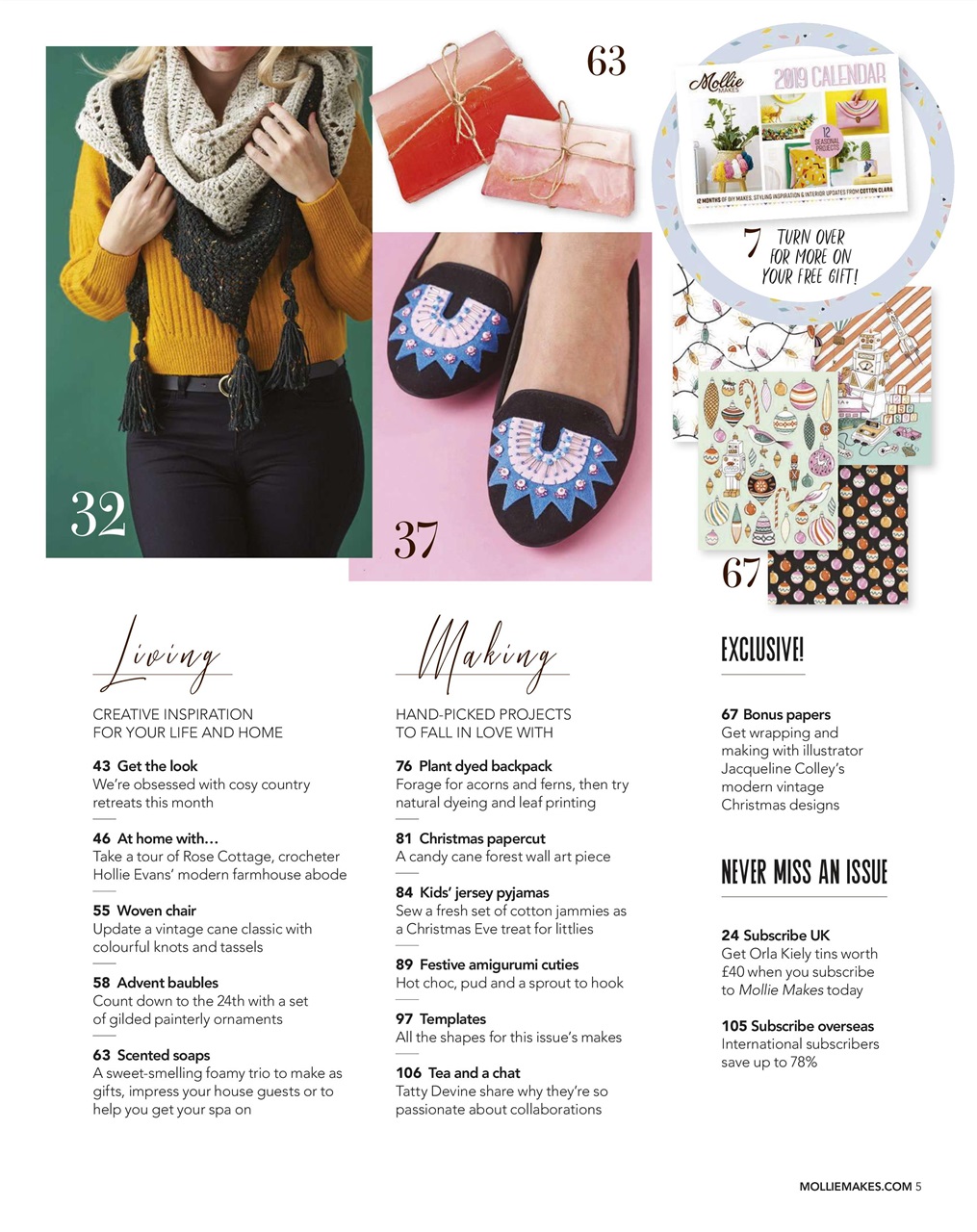 Mollie magazine Preview Pages