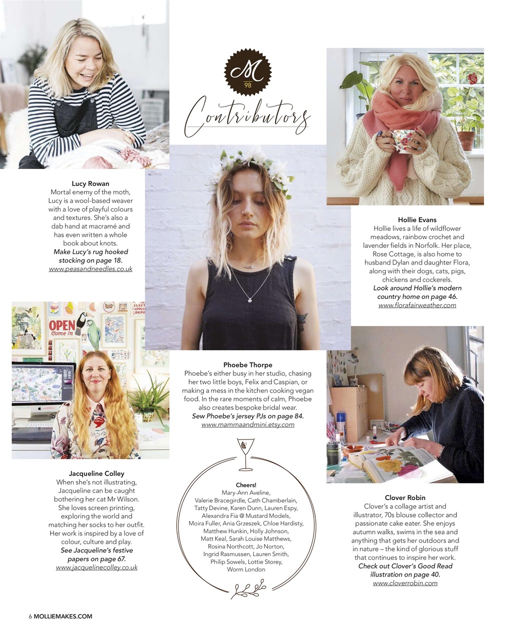 Mollie magazine Preview Pages