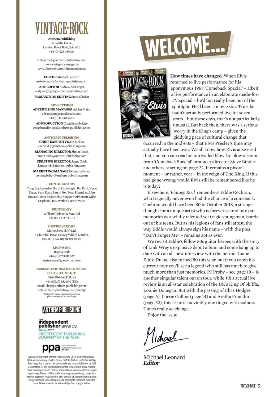 Vintage Rock Preview Pages