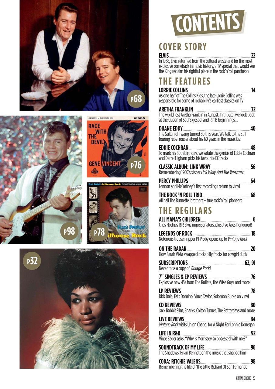 Vintage Rock Preview Pages