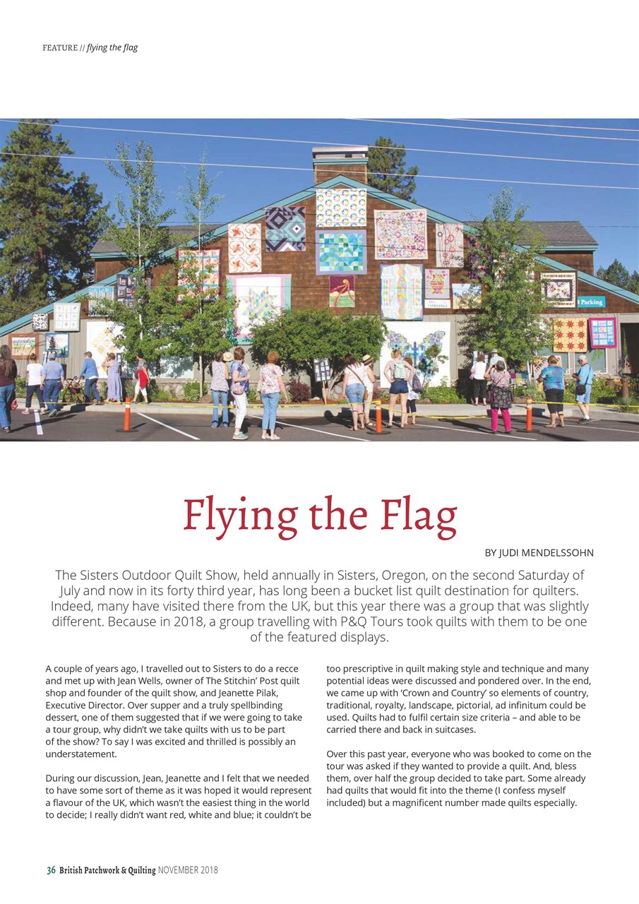 Patchwork and Quilting Preview Pages