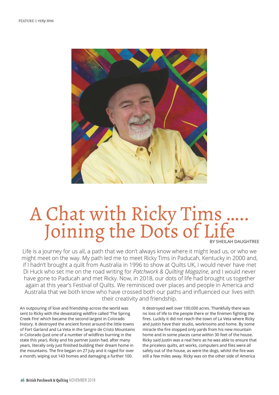 Patchwork and Quilting Preview Pages