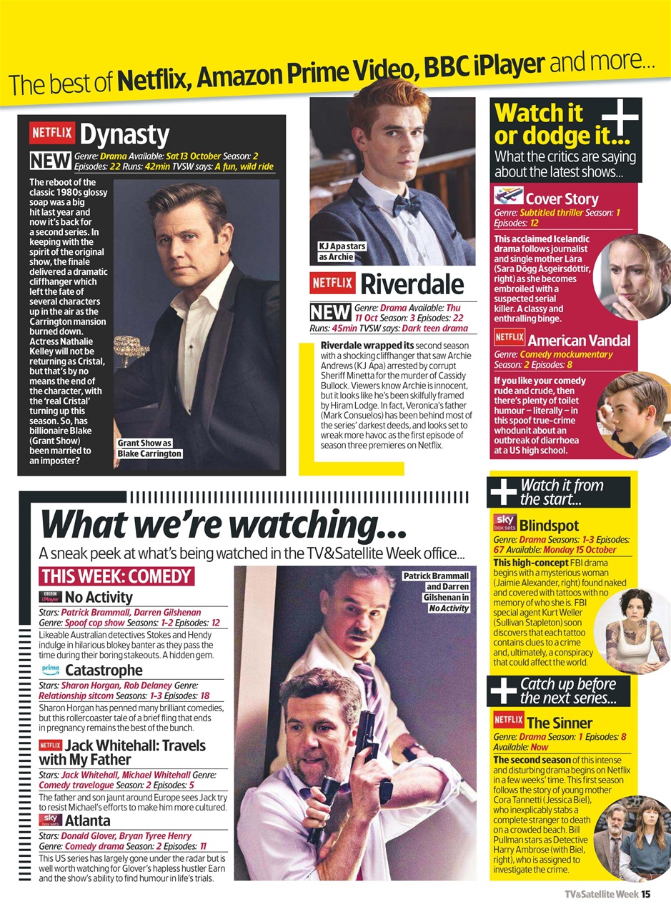 TV & Satellite Week Preview Pages