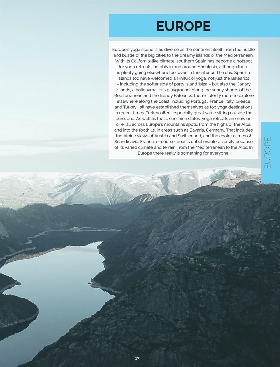 OM Yoga Magazine Preview Pages