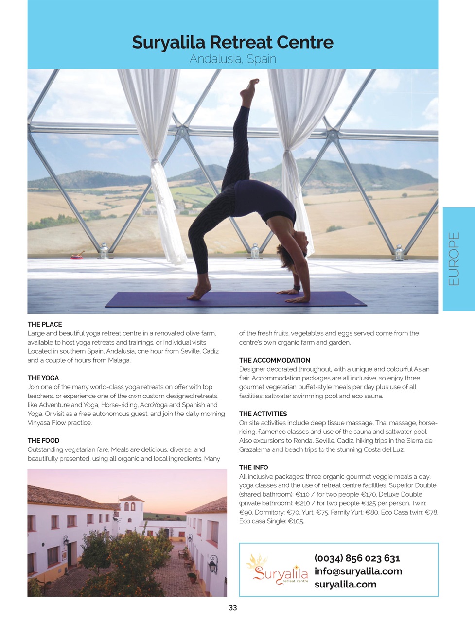 OM Yoga Magazine Preview Pages