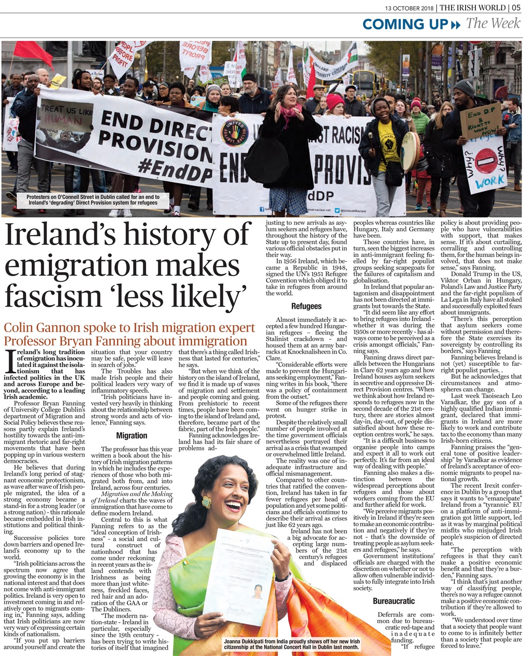 Irish World Preview Pages