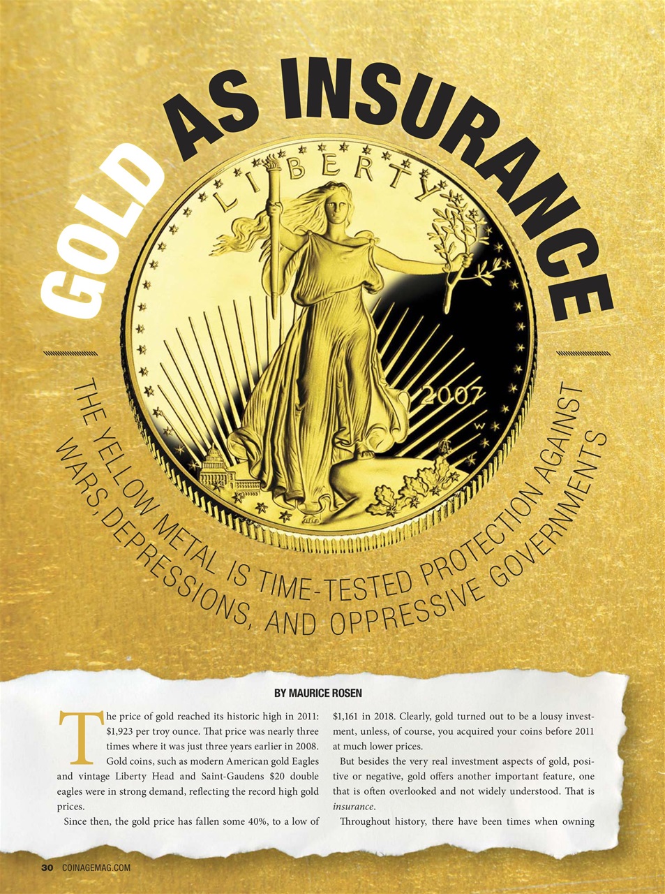 COINage Magazine Preview Pages
