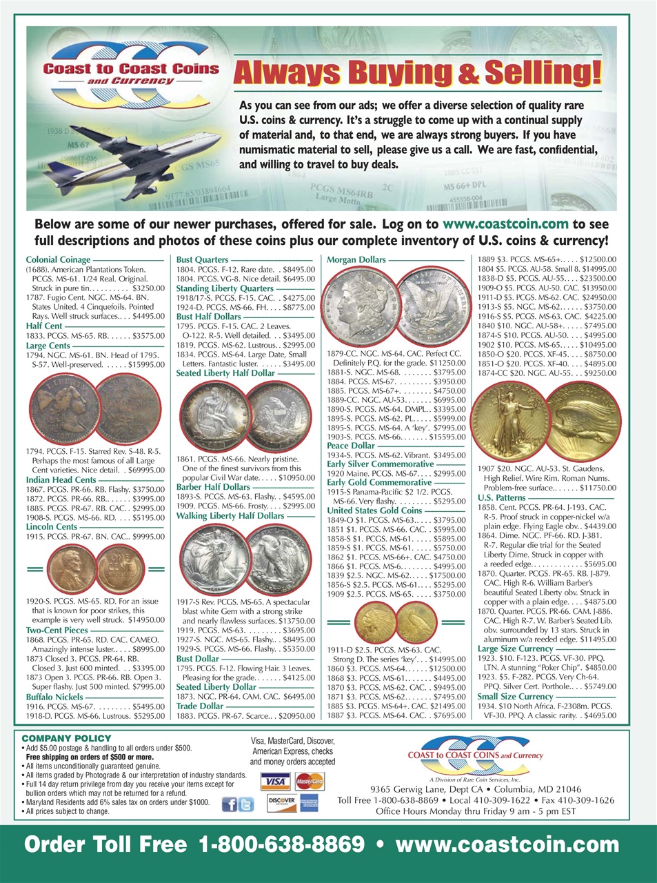 COINage Magazine Preview Pages