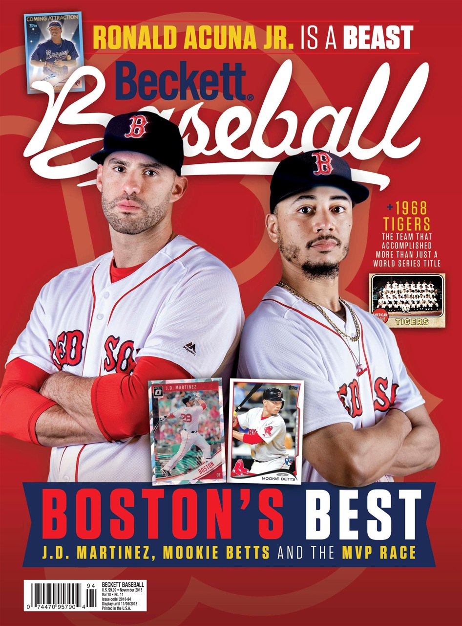 Beckett Baseball Magazine Preview Pages