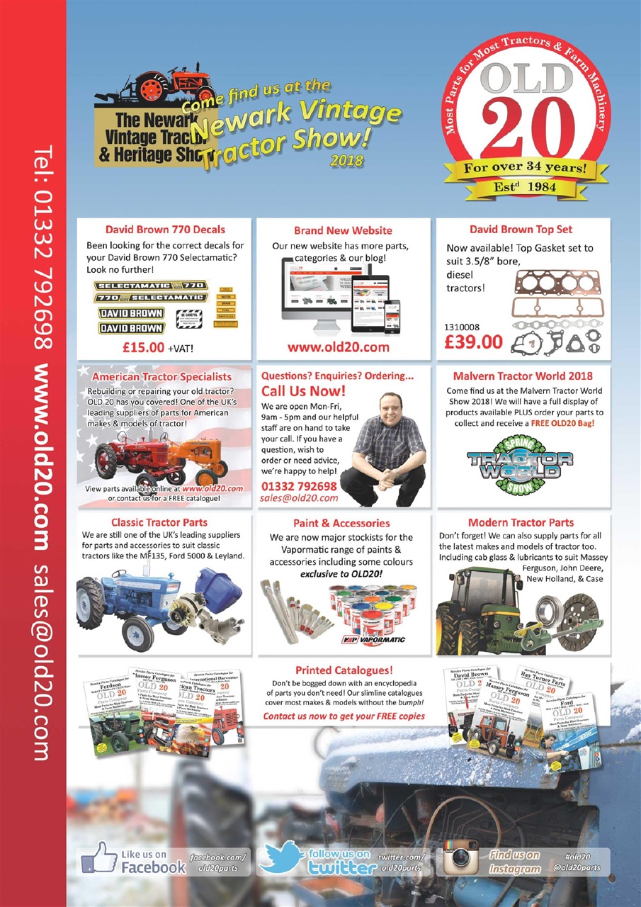 Tractor & Farming Heritage Magazine Preview Pages