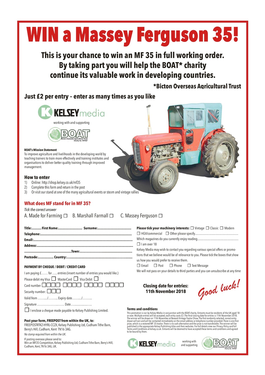 Tractor & Farming Heritage Magazine Preview Pages