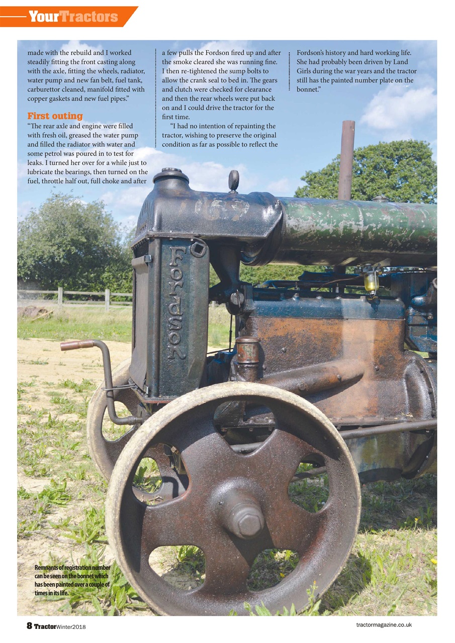 Tractor & Farming Heritage Magazine Preview Pages