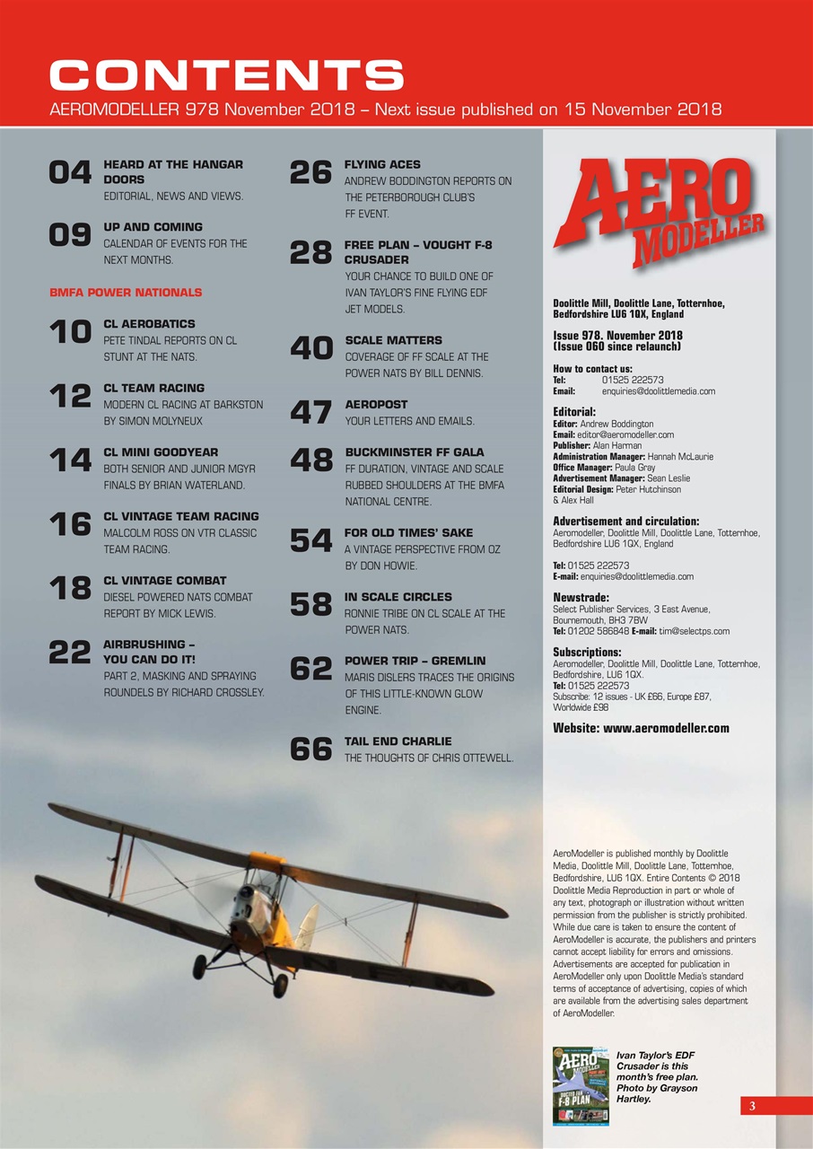 AeroModeller Preview Pages