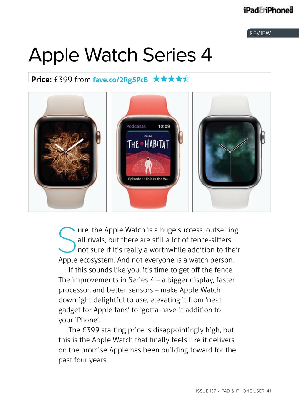 iPad and iPhone User Preview Pages