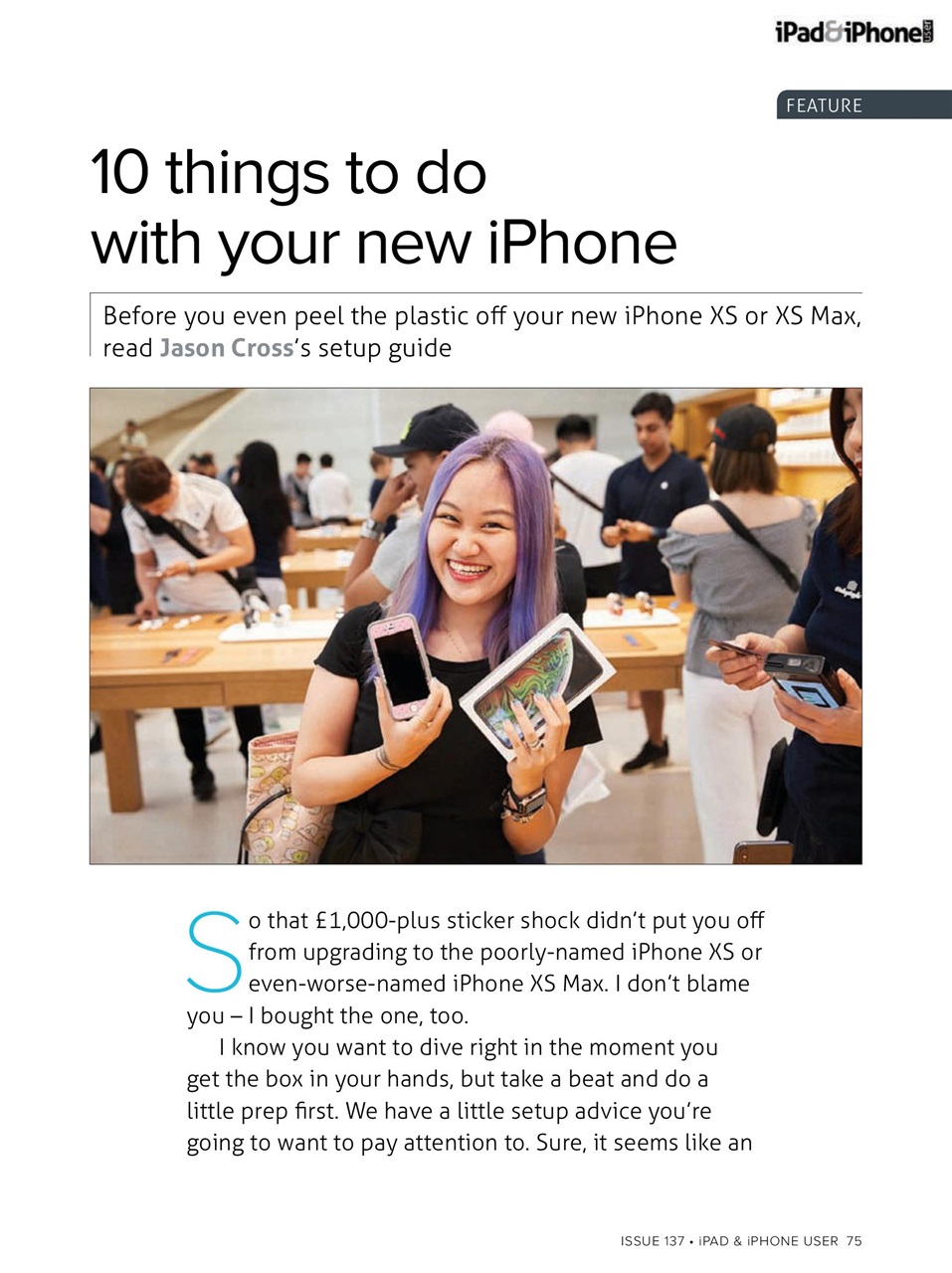 iPad and iPhone User Preview Pages