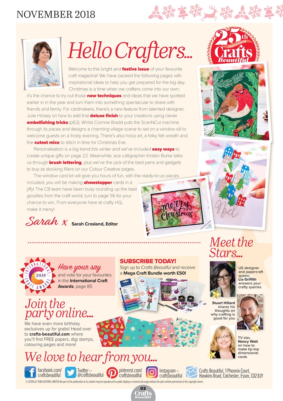 Crafts Beautiful Preview Pages