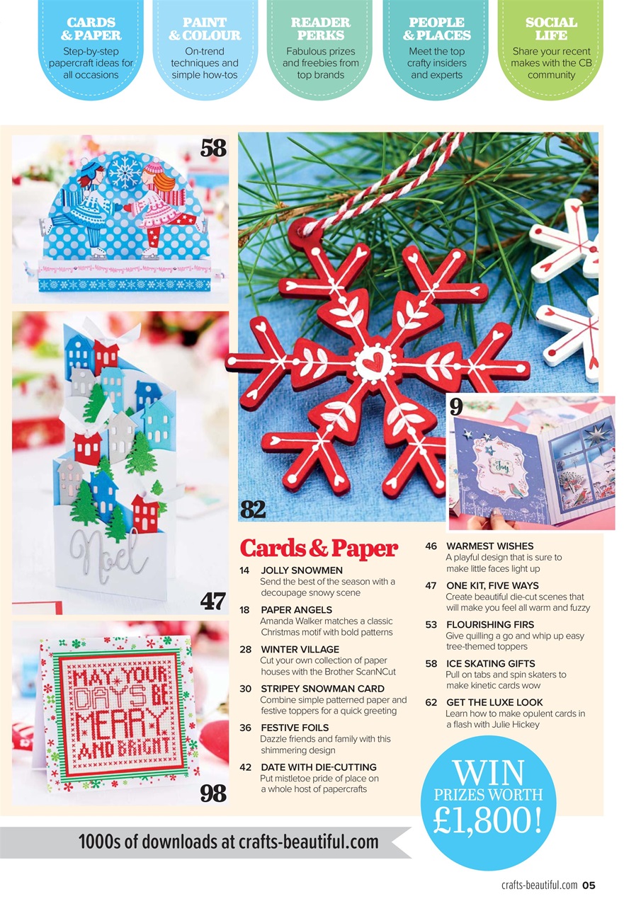 Crafts Beautiful Preview Pages