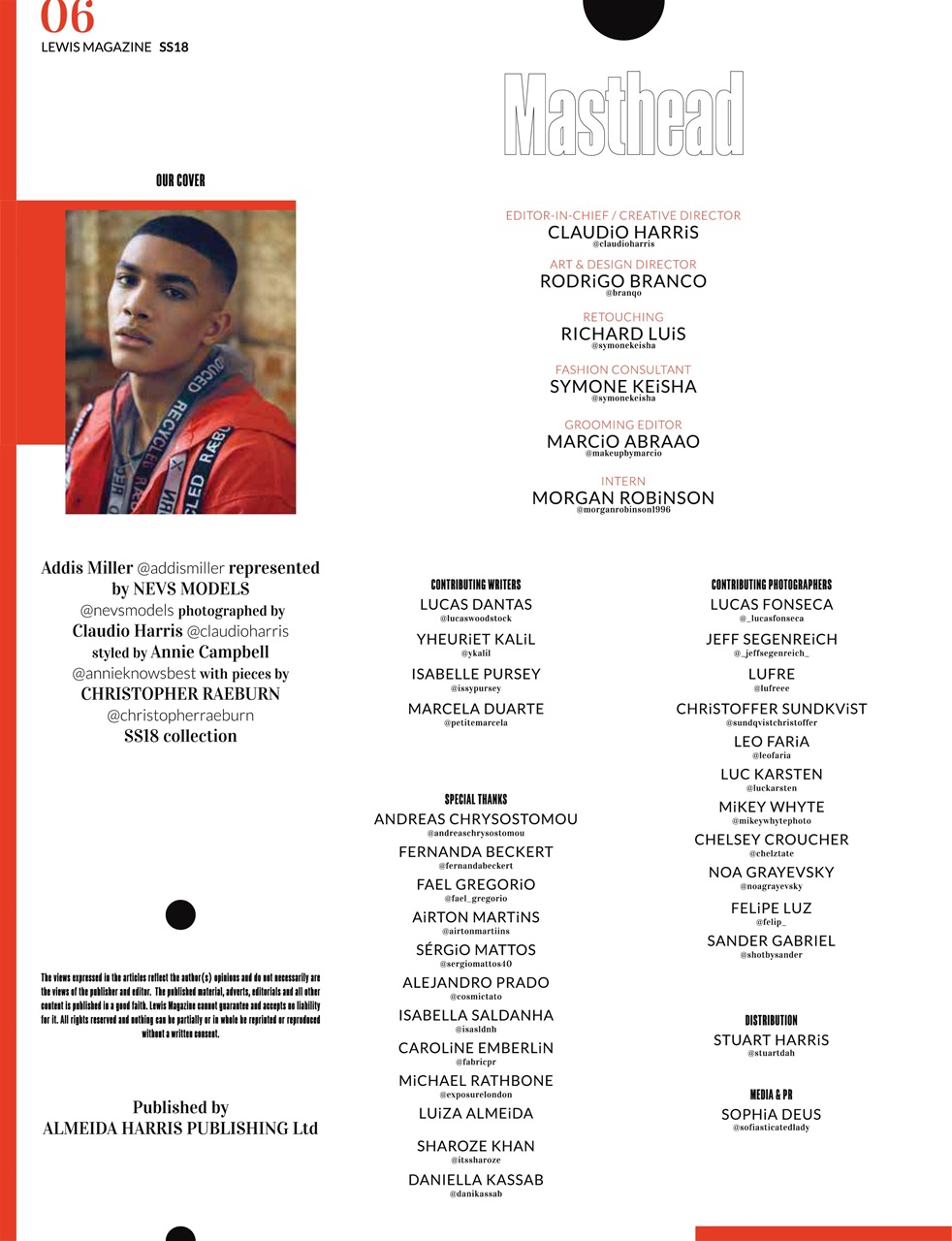 Lewis Magazine Preview Pages