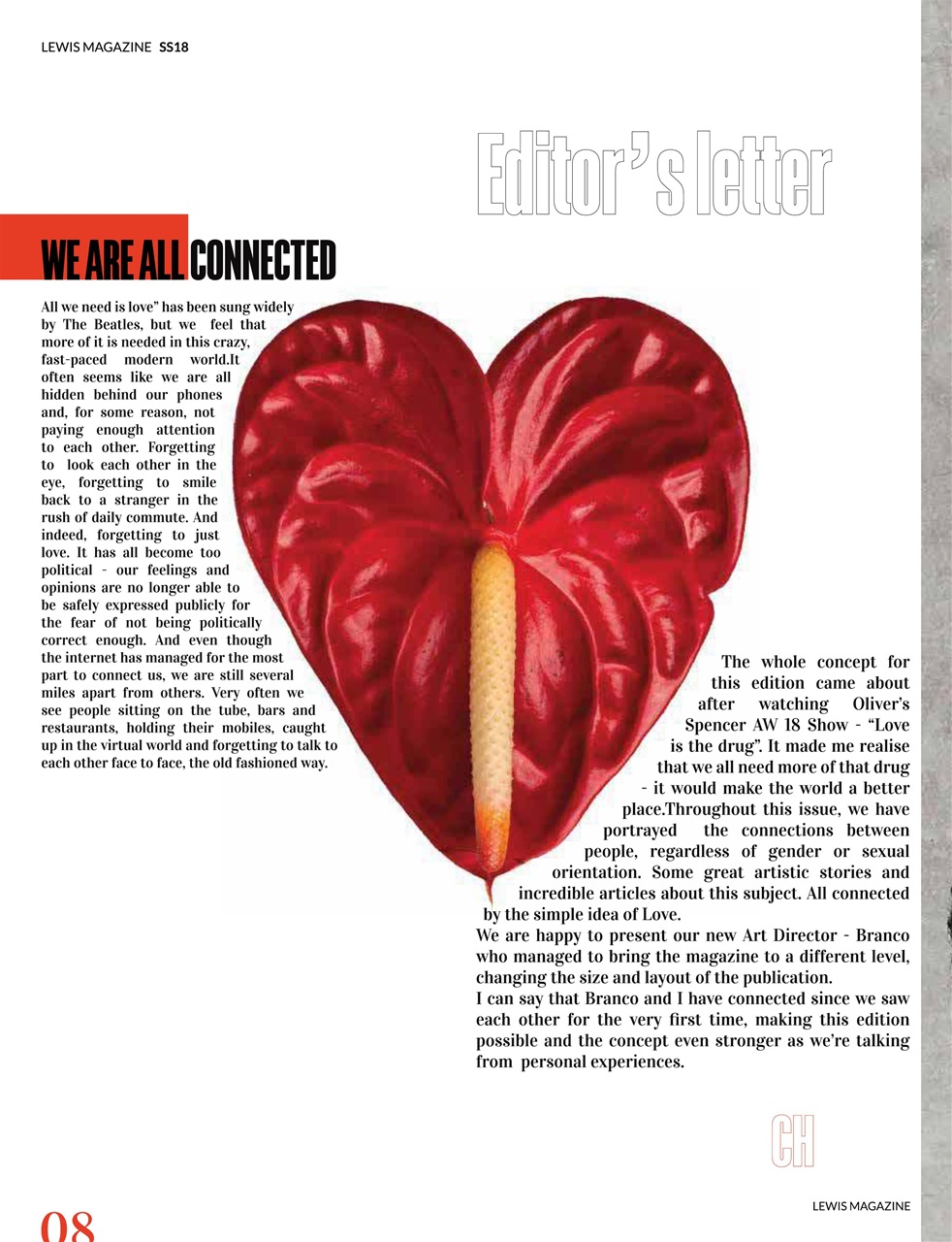 Lewis Magazine Preview Pages