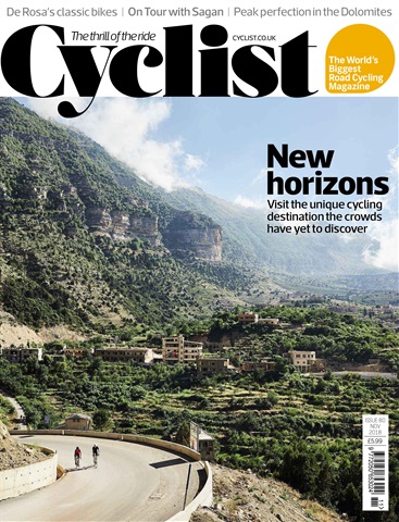 Cyclist issue November 2018