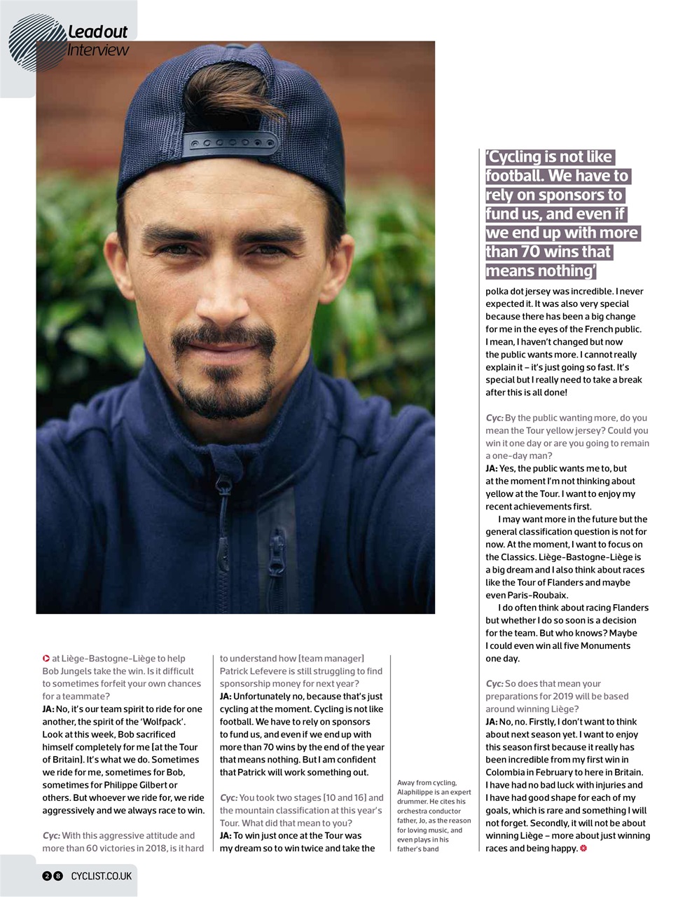 Cyclist Preview Pages