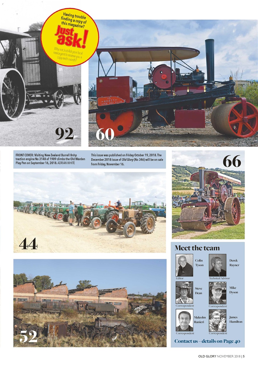 Old Glory Magazine Preview Pages