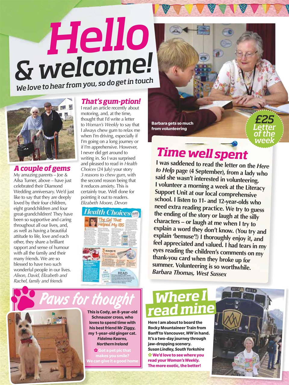 Woman's Weekly Preview Pages