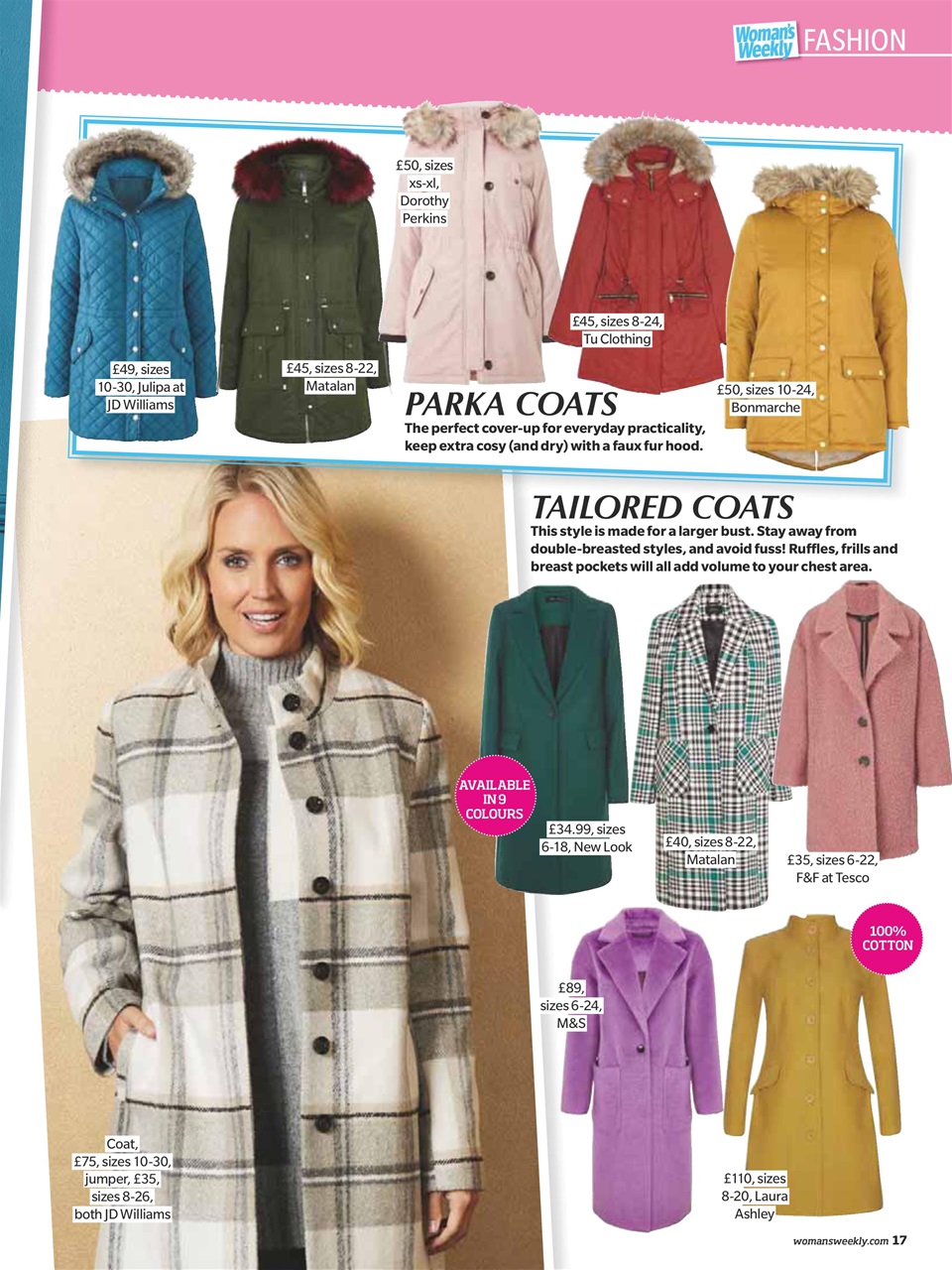 Woman's Weekly Preview Pages