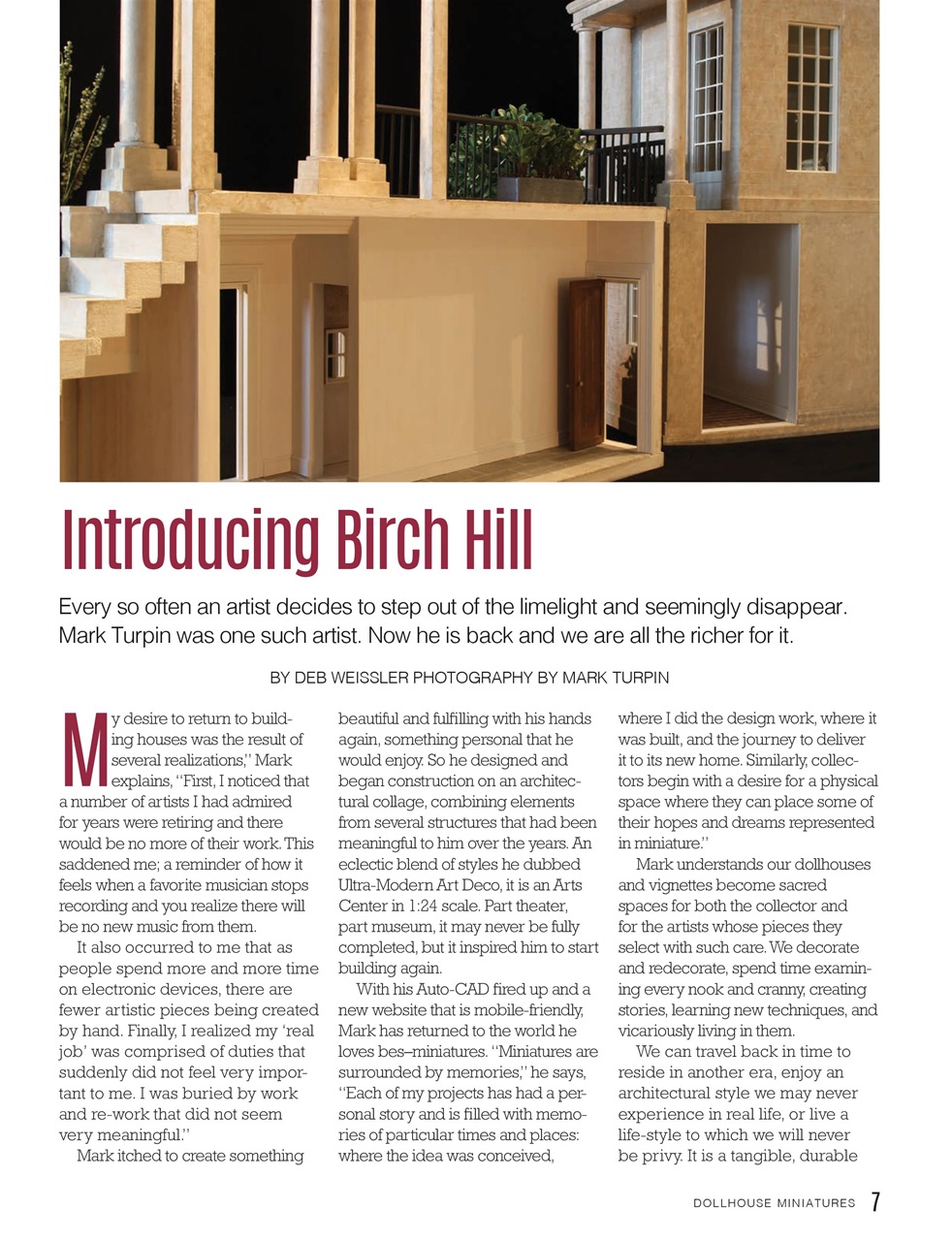 Dollhouse Miniatures Preview Pages