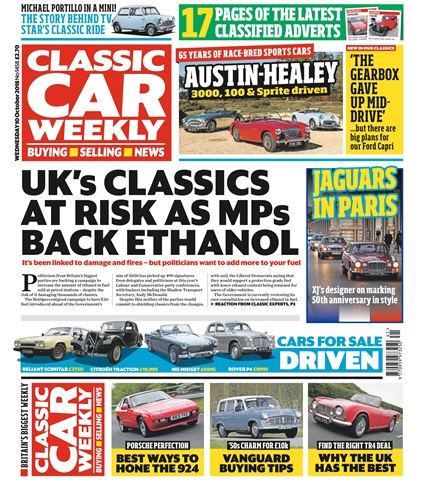 Classic Car Weekly issue 10th October 2018