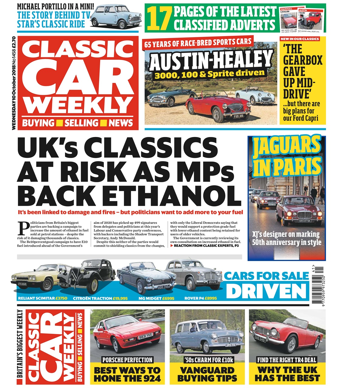 Classic Car Weekly Preview Pages