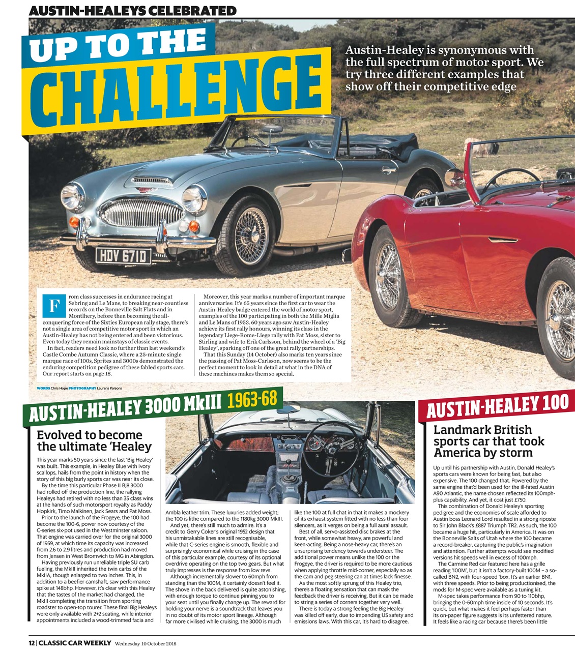 Classic Car Weekly Preview Pages