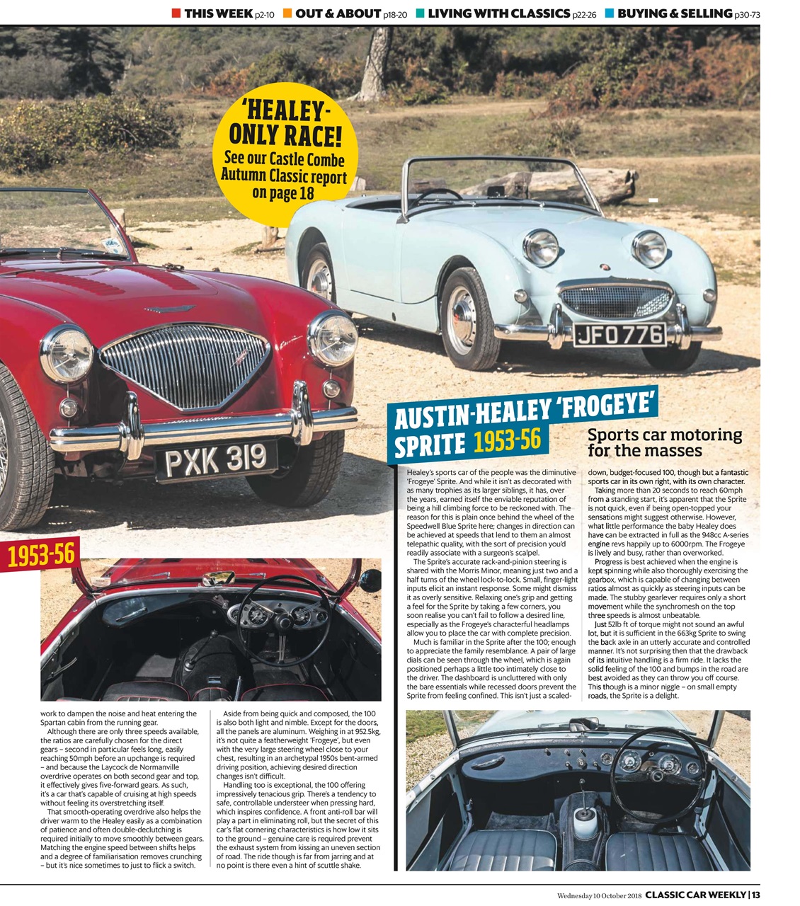 Classic Car Weekly Preview Pages
