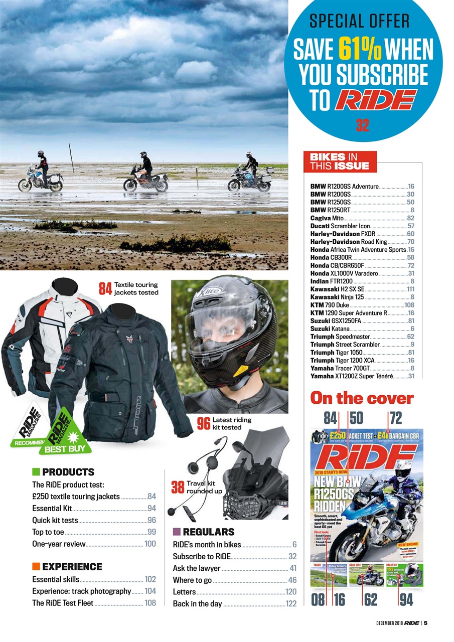 Ride Preview Pages