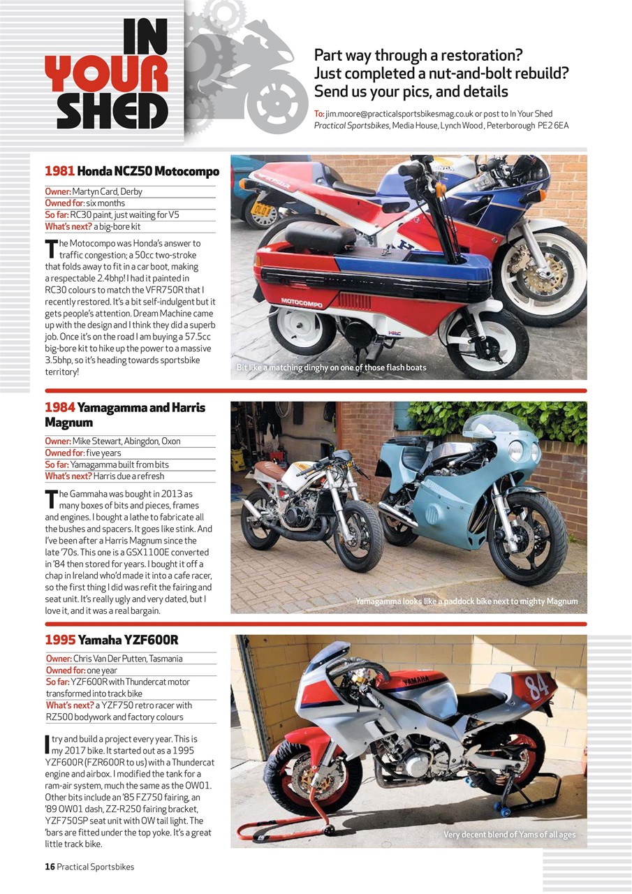 Practical Sportsbikes Preview Pages