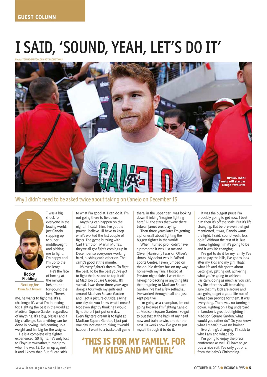 Boxing News Preview Pages